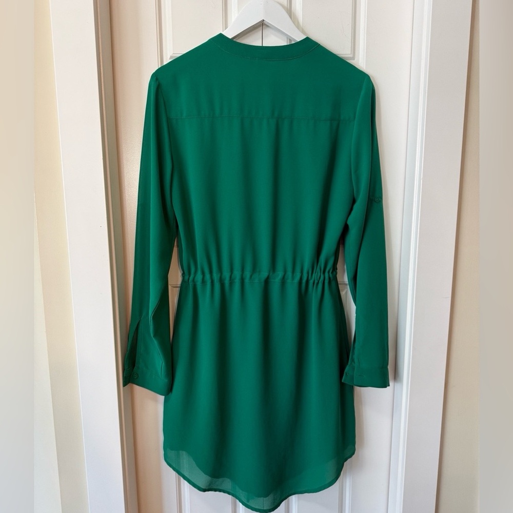 💚 TWIK by Simons Emerald Tunic Dress – Size Medium - Picture 2 of 3